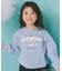 【シナモロール×ANY KIDS】アップリケ 長袖Tシャツ