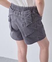 バックリボン ショートパンツ