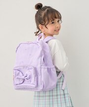 【10L容量】総柄刺繍リュック