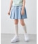 プリーツ ミニスカパン