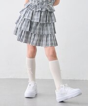 ティアード チェックスカパン