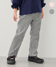 ときめきストレッチ 総柄パンツ