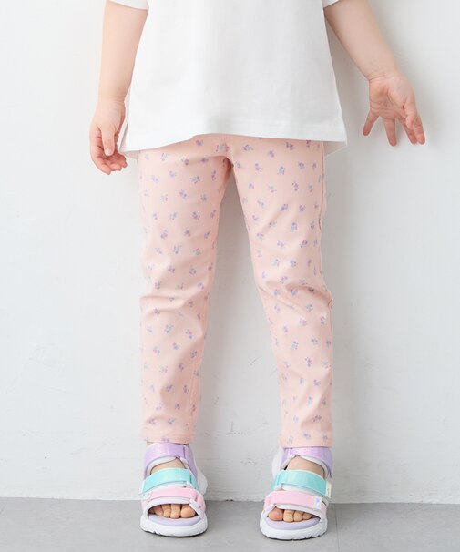 ときめきストレッチ 総柄パンツ