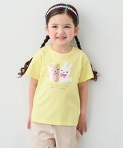 【綿100%】ドロップショルダーミラクルスパンコールTシャツ