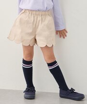 スカラップショートパンツ