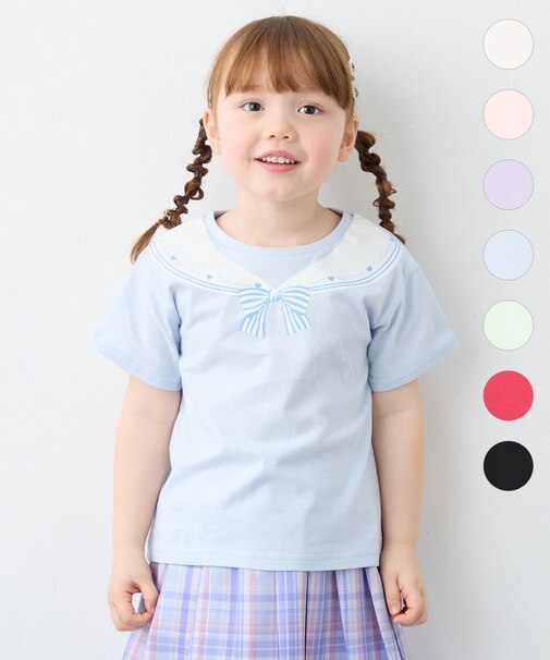 【一部店舗/WEB限定】【綿100%】プリント 半袖Tシャツ
