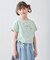 ドロスト 裾リボンTシャツ