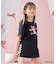 【ディズニー/マリー】レースアップ オーバー半袖Tシャツ