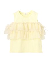 【新色追加】3WAY フリルドッキングTシャツ