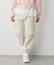 あったか 裏フリースカーゴパンツ