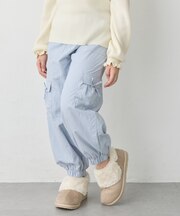 あったか 裏フリースカーゴパンツ