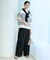 シアーワイドパンツ