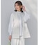 【セレモニー】BEAUTY FORM KNIT ZIPジレ