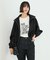 【VERY×UNFILOコラボ】BEAUTY FORM JERSEY+ ZIPブルゾン