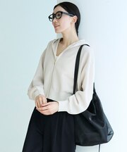 シアーダンボールニット ZIPフーディ