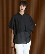 シアー ヨークシャツ