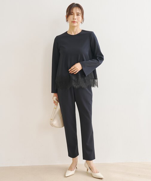 【15サイズ展開/ウエストゴム】BEAUTY MOVE スティックパンツ
