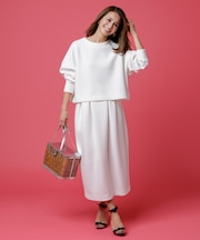 BEAUTY FORM JERSEY コクーン スカート