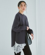【WEB限定カラー】BEAUTY FORM JERSEY バックZIP プルオーバー