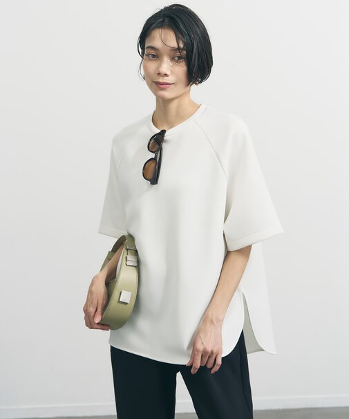 BEAUTY FORM JERSEY light バックZIP プルオーバー