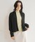 【WEB限定カラー】BEAUTY FORM JERSEY キーネックカーディガン