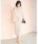 【セレモニー】BEAUTY FORM KNIT ペプラムセットアップ