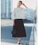 【セレモニー】BEAUTY FORM KNIT フレアスカート セットアップ