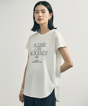 【新色追加】BEAUTY FORM-T cotton ロゴ フレンチスリーブ Tシャツ
