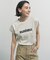 【新色追加】BEAUTY FORM-T cotton ロゴ フレンチスリーブ Tシャツ