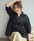 【野呂佳代さん着用】ペプラム ギャザーブラウス