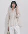 ベージュストライプ