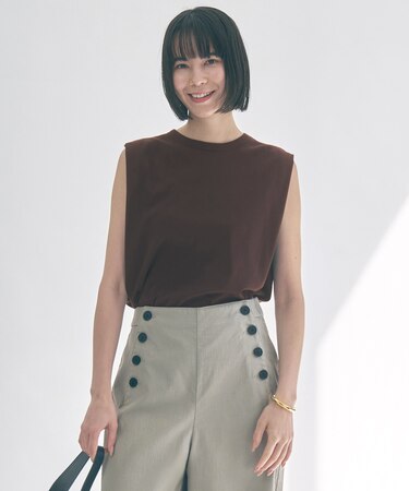 ドライタッチフライス ノースリーブ Tシャツ