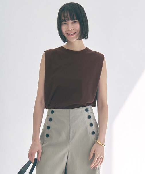 ドライタッチフライス ノースリーブ Tシャツ