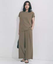 【セットアップ着用可】サマーセットアップ ワイドパンツ
