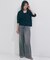【UNFILO DENIM/新色追加】撥水ストレッチ ルーズワイドデニム