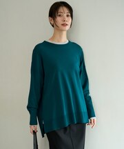 マイビューティニット ワイドクルーネック
