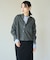 【UNFILO DENIM LIGHT】 クロップドシャツ
