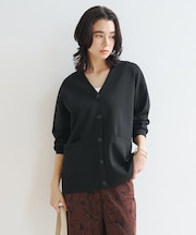 BEAUTY FORM KNIT Vカーディガン