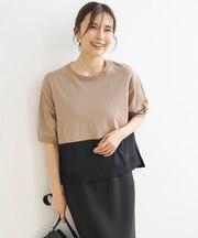 【新色追加】スゴ機能美ニット ハーフスリーブ