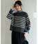 カシミヤブレンド クルーネックニット