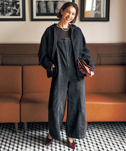 UNFILO DENIM オールインワン