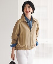 【セットアップ着用可】ライトフランネル ZIPブルゾン