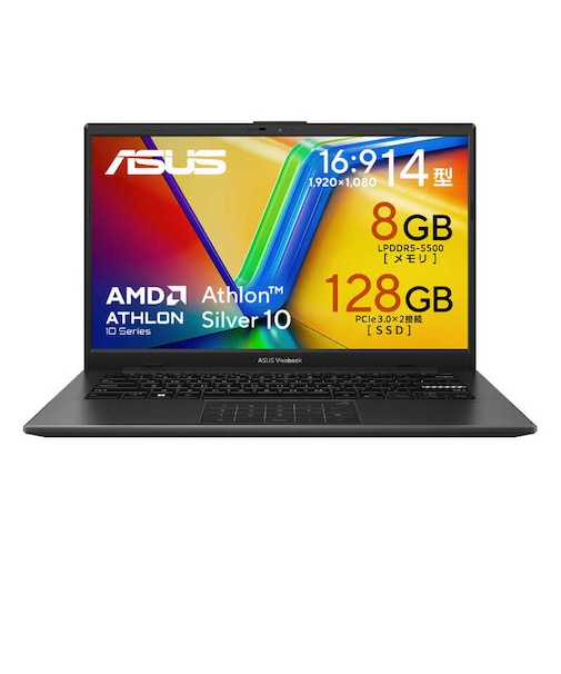 ASUS　ノートパソコン Vivobook Go 14 [ Athlon / メモリ8GB / SSD128GB / M365 Basic ] ミックスブラック E1404FABIC8128NWP