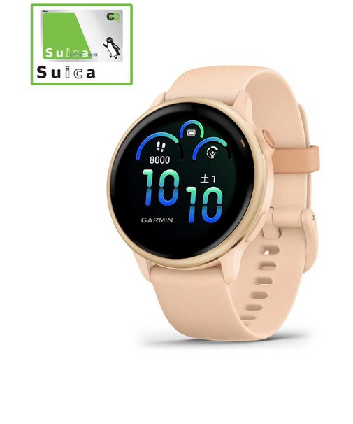 GARMIN　vivoactive 6 (ヴィヴォアクティブ 6)GPSスマートウォッチ(Suica対応) (ガーミン)  0100298533