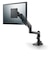 エレコム　モニターアーム シングル ディスプレイ アーム 支柱付 高耐荷重 ガススプリング式 クランプ式 グロメット式 5軸 ブラック DPASL09BK