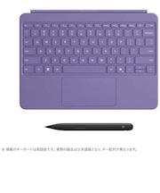 マイクロソフト (純正)Surface Pro 12 インチ キーボード(ペン収納付き/スリム ペン付き) バイオレット EP233103