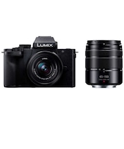 パナソニック　LUMIX G100D Wキット ミラーレス一眼カメラ ブラック [ ズームレンズ + ズームレンズ ] DCG100DWK