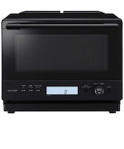 シャープ 過熱水蒸気オーブンレンジ 30L フラット PLAINLY 熱風コンベクション ブラック REWF306B