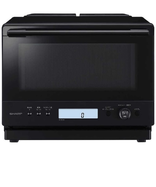 シャープ　過熱水蒸気オーブンレンジ 30L フラット PLAINLY 熱風コンベクション ブラック REWF306B