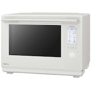 パナソニック　スチームオーブンレンジ 30L フラット Bistro ビストロ おまかせグリル＆スープ スマホ連携 ホワイト NEUBS10E